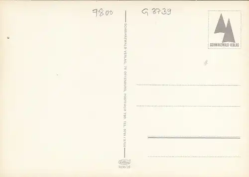 O Schwarzwald, O Heimat mit Liedtext von Ludwig Auerbach ngl G3739