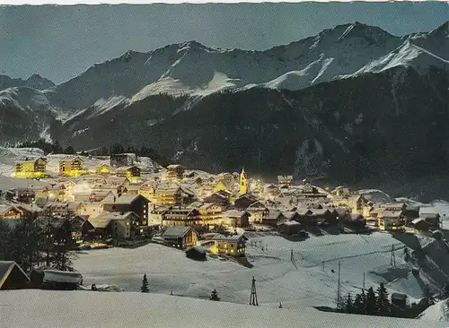 Serfaus im Oberinntal, Tirol, Winter-Panorama gl1976? G4542