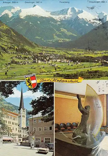 Bad Hofgastein, Mehrbildkarte glum 1980? G4501