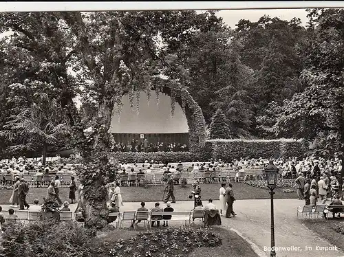 Badenweiler, Schwarzwald, im Kurpark gl1961 G6429