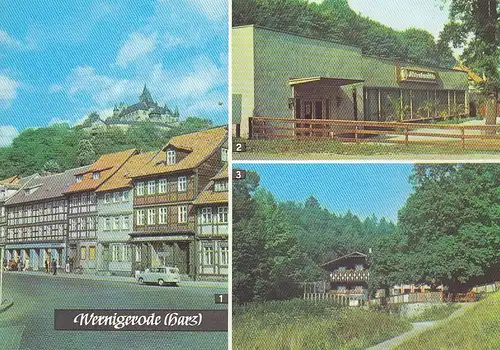 Wernigerode am Harz, Mehrbildkarte ngl G6408