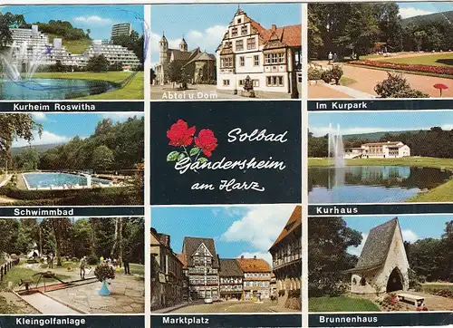 Bad Gandersheim am Harz, Mehrbildkarte ngl G6457