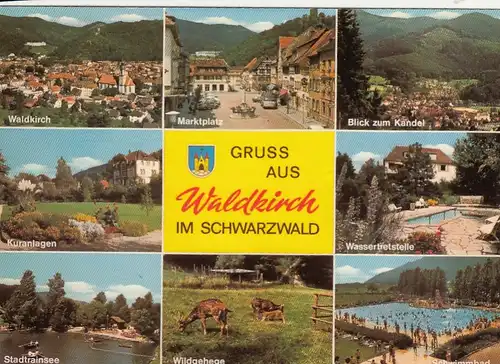 Waldkirch, Schwarzwald, Mehrbildkarte ngl G6428