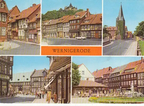 Wernigerode am Harz, Mehrbildkarte ngl G6467