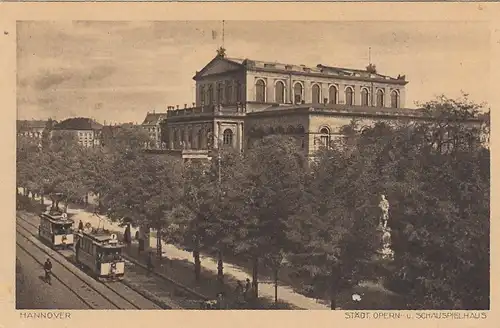 Hannover, Städt.Opern- u.Schauspielhaus gl1924 G2890