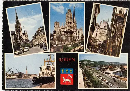 Rouen (Seine-Maritime) Eglise St.Maclou et Cathédrale ngl G4594