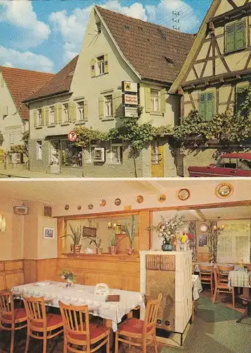 Weinort Großheppach, Gasthaus "Zur Rose" ngl G3839