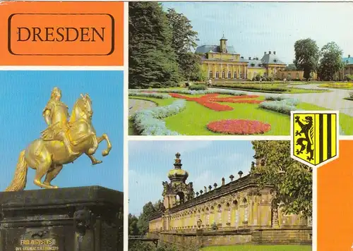 Dresden, Mehrbildkarte ngl G3861