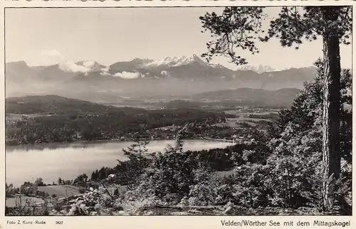 Velden am Wörthersee, mit dem Mittagskogel glum 1930? G3870