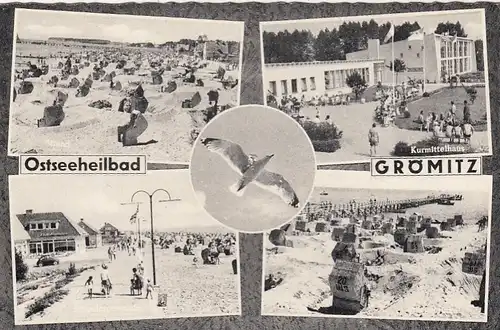Ostseeheilbad Grömitz in Holst., Mehrbildkarte ngl G3445