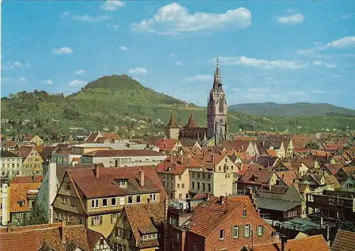 Reutlingen, Marienkirche mit Achalm ngl G6536