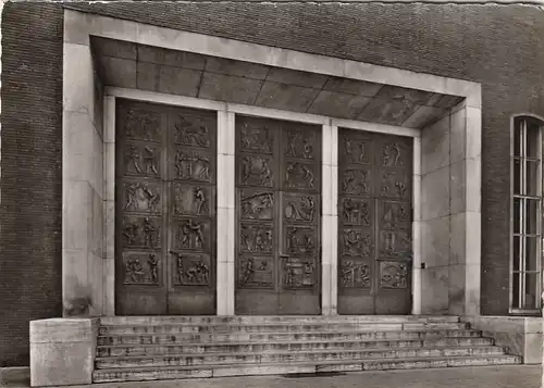 Bochum Bergbau-Museum, Bronzeportal ngl G6577