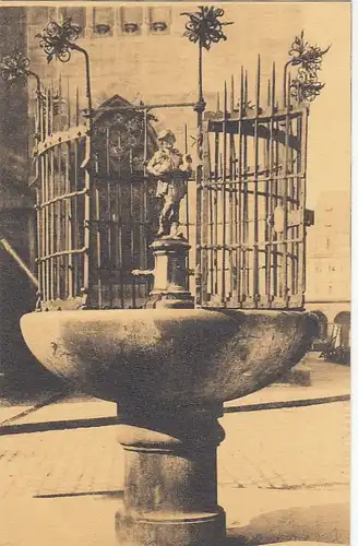 Nürnberg Gänsemännchen-Brunnen ngl G3521