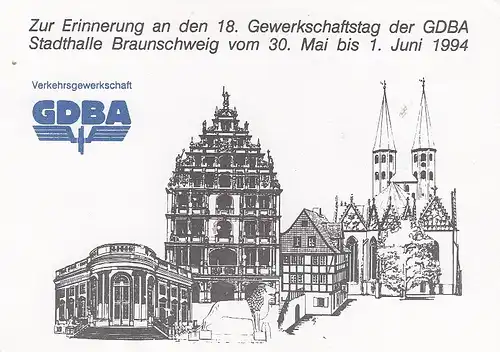 Braunschweig, GDAB Gewerkschaftstag 1994 ngl G1901
