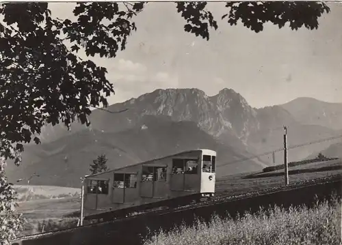 PL Zakopane, Bergbahn glum 1960? G1279