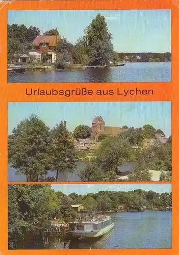 Lychen, Kr.Templin, Mehrbildkarte gl2093 G6603