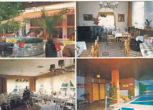 Helmstedt, Hotel Gesundbrunnen, Mehrbildkarte gl1961 G1962