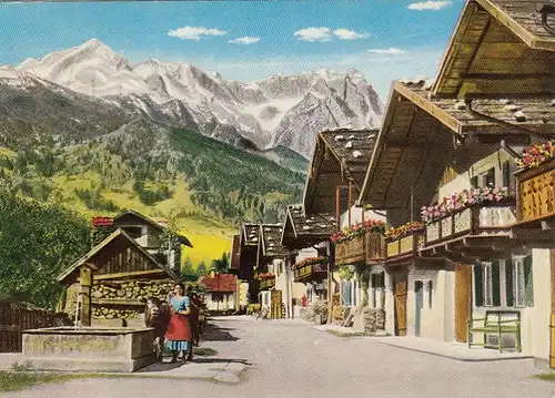 Garmisch-Partenkirchen, Frühlingsstraße gl1968 G1258