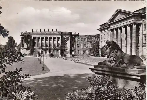 Kassel, Schloss Wilhelmshöhe gl1957 G1413