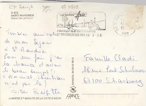 Saint Mandrier sur Mer, Départ des Pécheurs gl1988 G4848