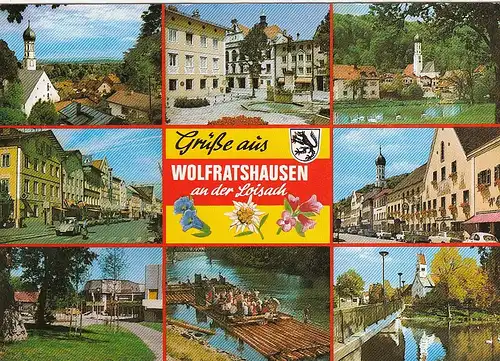 Wolfratshausen a.d.Loisach, Mehrbildkarte gl1905 G6700