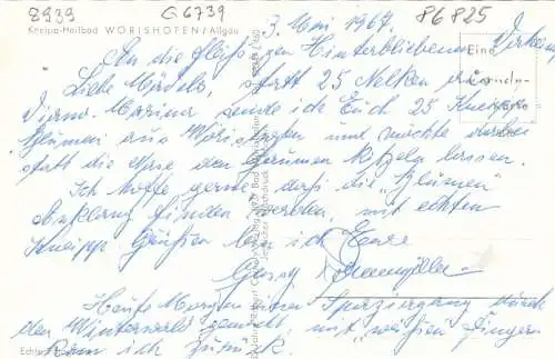 Bad Wörishofen, Allgäu, Mehrbildkarte gl1967 G6739