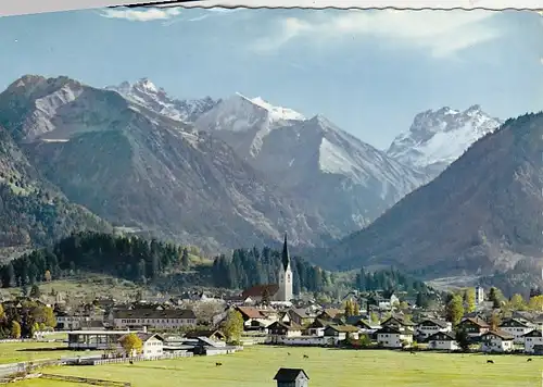 Oberstdorf, Allgäu, Panorama gl1966 G1456