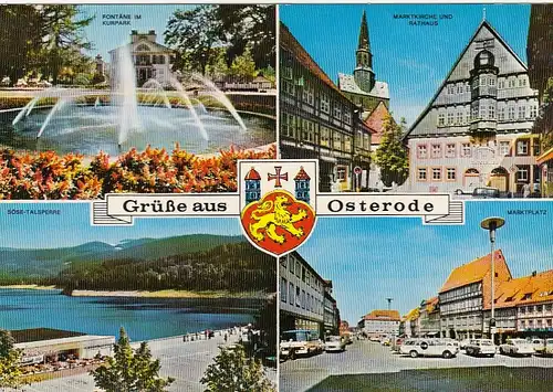 Osterode, Harz, Mehrbildkarte ngl G2044
