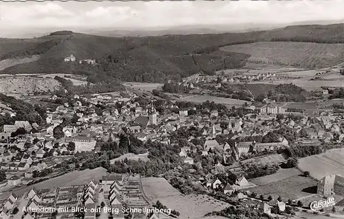 Attendorn mit Blick auf Burg Schnellenberg ngl G4927