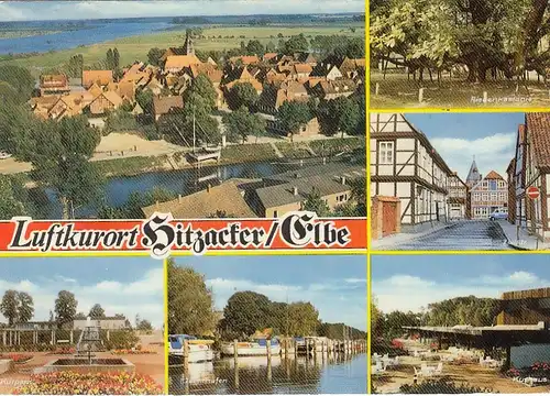 Hitzacker/Elbe, Mehrbildkarte ngl G3170