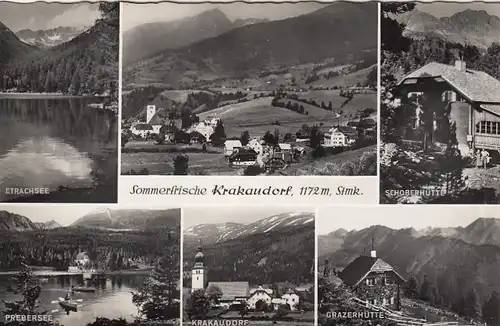 Sommerfrische Krakaudorf, Steiermark, Mehrbildkarte gl1958 G4883