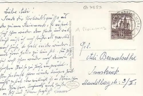 Sommerfrische Krakaudorf, Steiermark, Mehrbildkarte gl1958 G4883