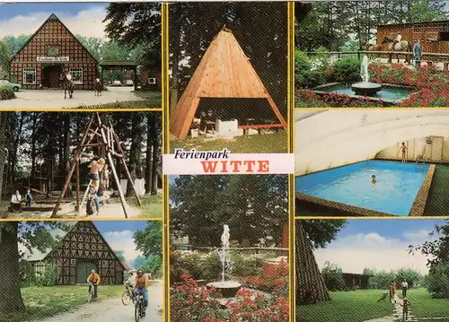Witte, Ferienpark, Mehrbildkarte gl1985 G3177