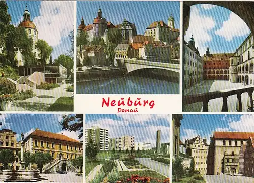 Neuburg a.d.Donau, Mehrbildkartef ngl G6738