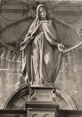 Freiburg i.Br., Münster, Madonna über dem Südportal ngl G6765