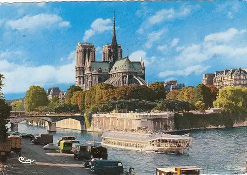 Paris, Notre-Dame et la Seine gl1966 G4151