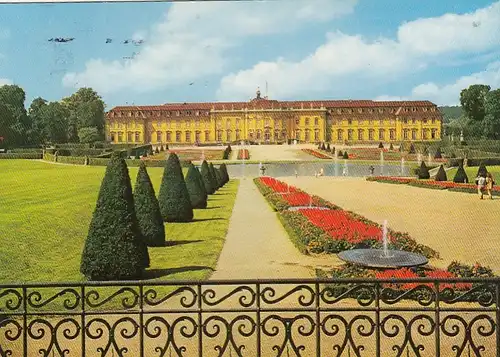 Ludwigsburg, Schloss von Süden gl1981 G6758