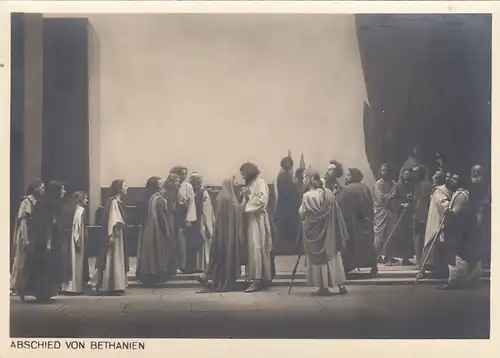 Oberammergau, Obb., Jubiläums Passionsspiele 1934, Abschied von Bethanien ngl G3704