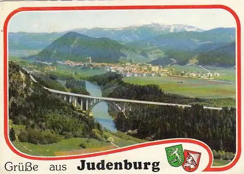 Judenburg mit Umfahrung, Steiermark glum 1960? G4968