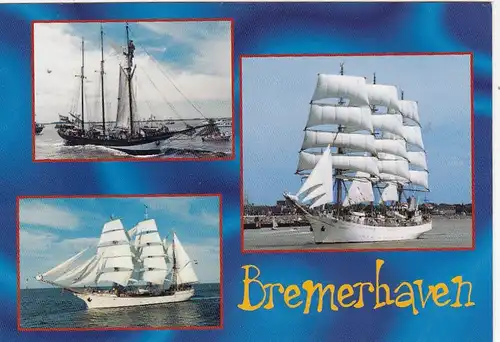 Bremerhaven, Mehrbildkarte ngl G1358