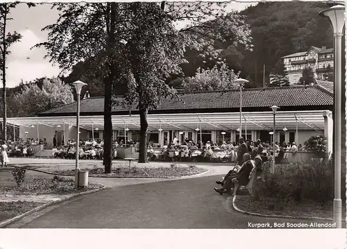 Bad Sooden-Allendorf, Kurpark gl1958 G4168R