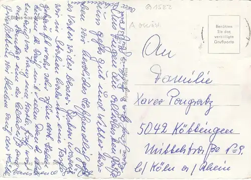 Oberösterreich "Bloas koa Neid!" glum 1960? G1522