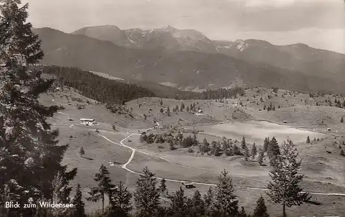 Blick zum Wildensee bei Mittenwald ngl G6820