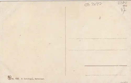 Goslar, Harz, Holzschnitzerei am Brusttuch "Die Butterhanne" ngl G2127