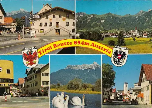 Reutte, Tirol, Mehrbildkarte gl1976 G5022
