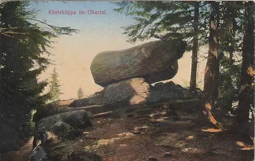 Oker-Tal, Harz, Kästeklippe gl1919? G2147
