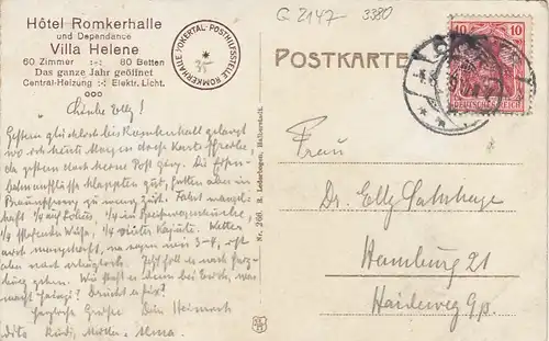 Oker-Tal, Harz, Kästeklippe gl1919? G2147