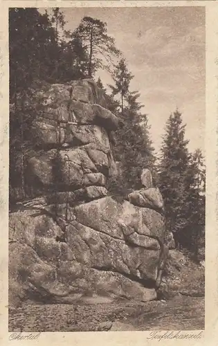 Oker-Tal, Harz, Teufelskanzel ngl G2163