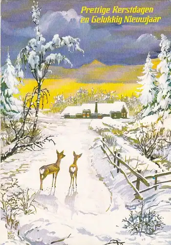 Prettige Kerstdagen en Gelukkig Nieuwjaar glum 1970? G1474