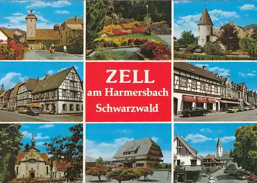 Zell am Harmersbach, Mehrbildkarte ngl G4317